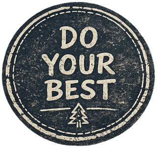 Do Your Best stamp